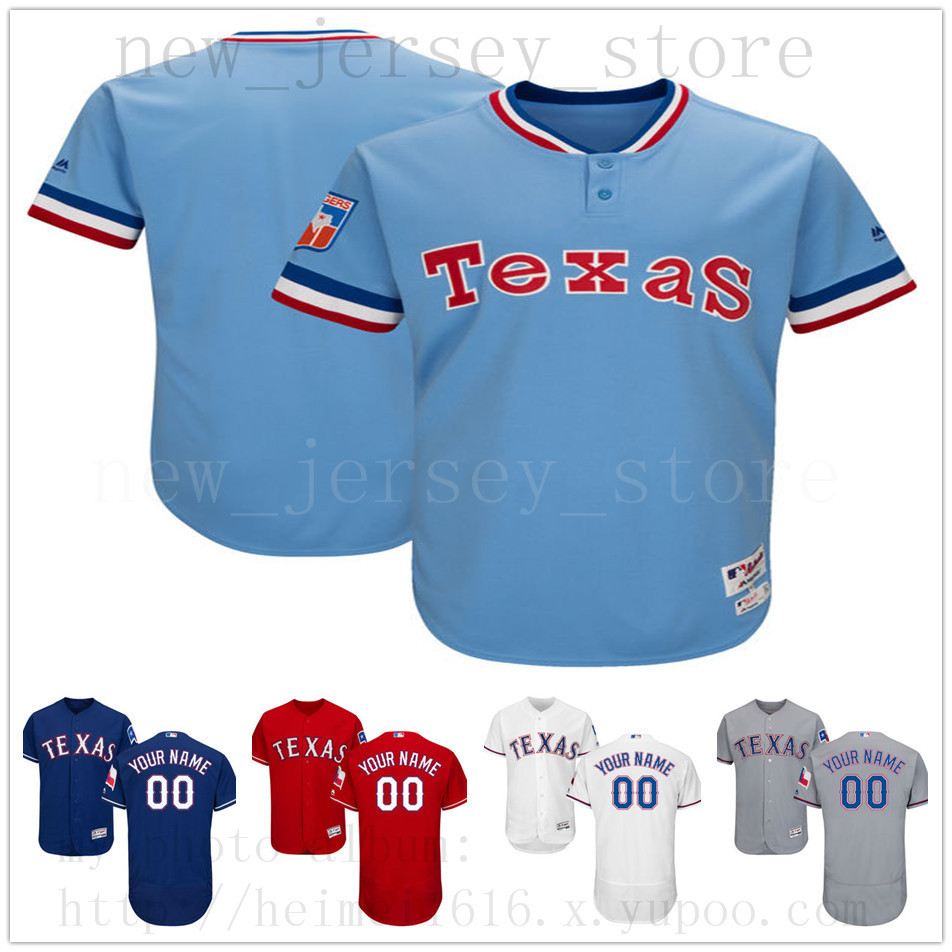 texas rangers jersey numbers 2019