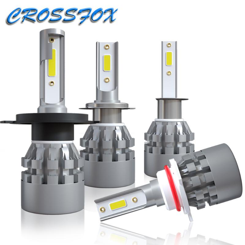 

H7 LED Light Lampada Led H4 Light Bulb H1 H8 H9 H11 9005 9006 Auto Front Lights Auto Headlights Car Styling Lamps COB Chip 6000K