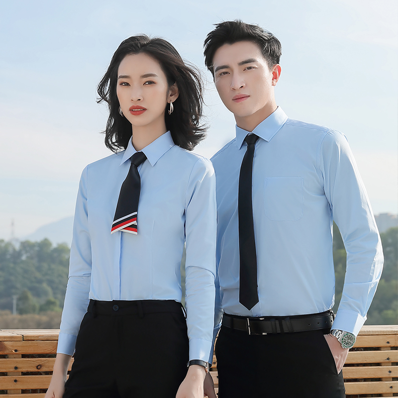 

New Fashion Plus Size -5XL Casual Shirt Men Long Sleeve Solid Slim Fit Men' Casual Formal Dress Shirts Men Clothes Dress Shirt, Black