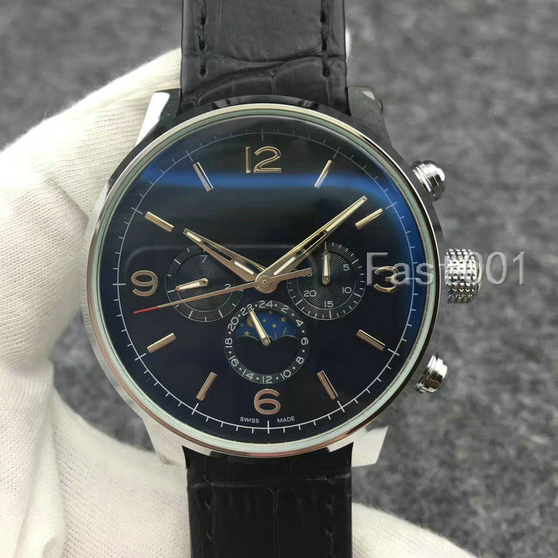 

Leather Top Mechanical Mens watches Stainless Steel Tourbillon Automatic Movement Watch Sports mens Self-wind Wristwatches, Slivery;brown