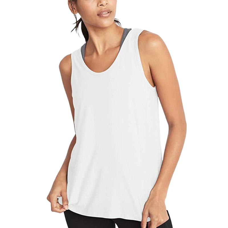 

Woman T-shirt For Fitness Sports Wear Women Gym Shirt Sport Yoga Top Tank Open Back Workout Tops Women' Sportswear #10.21