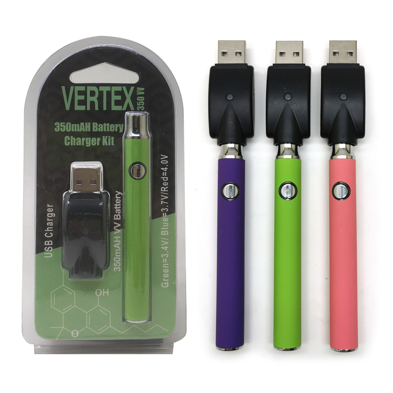 

Vertex Co2 VV Preheat Battery Kits LO Battery Co2 Oil Vaporizer O Pen 510 Vape Pen Preheating Batteries 350mah BOGO Ce3 Cartridge
