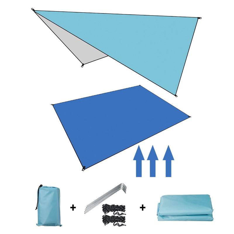 

Soft Waterproof Sun Shelter Tent Camping Hiking Picnic Portable Cushion Seat Pad Outdoor Folding Moistureproof Beach Mat