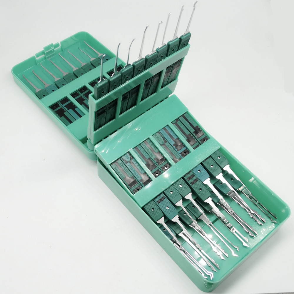 

Korean KLOM 32 pin lock pick tools House locksmith tool hardbacks KLOM 32pin lockpick tools set