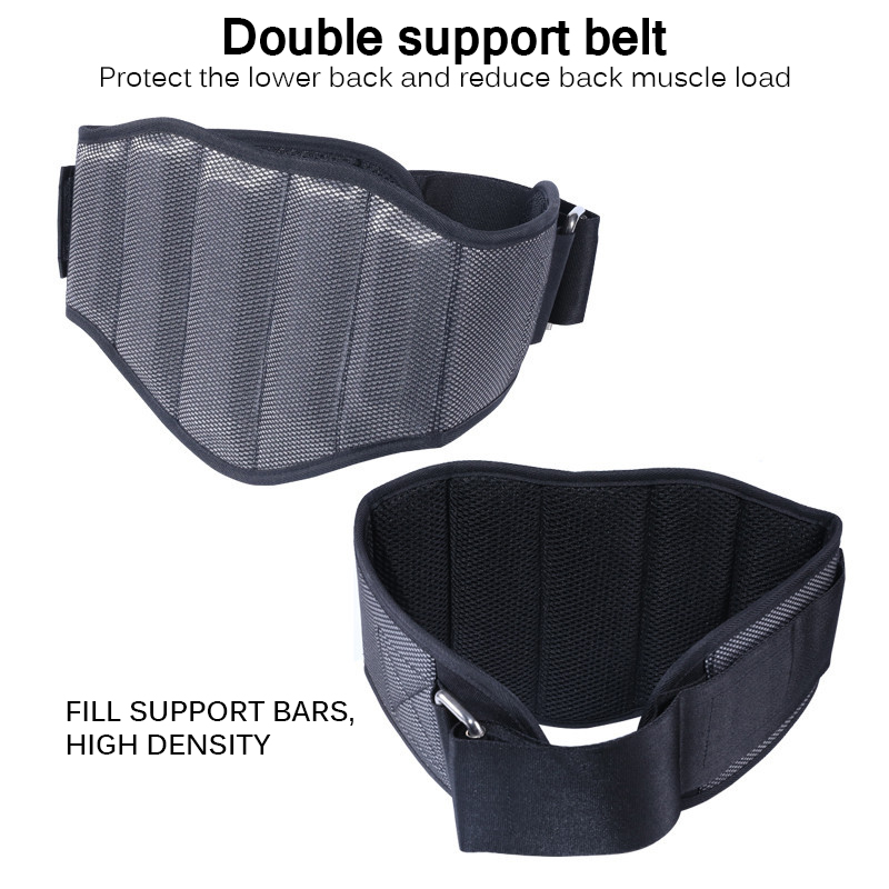 

Adjustable Weightlifting Belt Fitness Bodybuilding Gym Belt Weight Lifting Squat Training Waist Support Weightlifting Equipment, One size