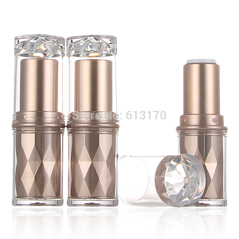 

Diam 12.1mm New Arrival Empty Lipstick Tubes Gold DIY Lip tube Lip gloss Cosmetic Packing container