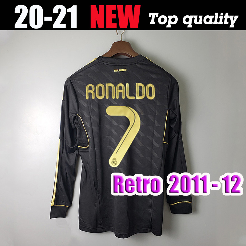 

2011 12 Real Madrid Retro jerseys away RONALDO KAKA Soccer jersey vintage classic 2011 2012 ZIDANE BECKHAM camisetas shirt