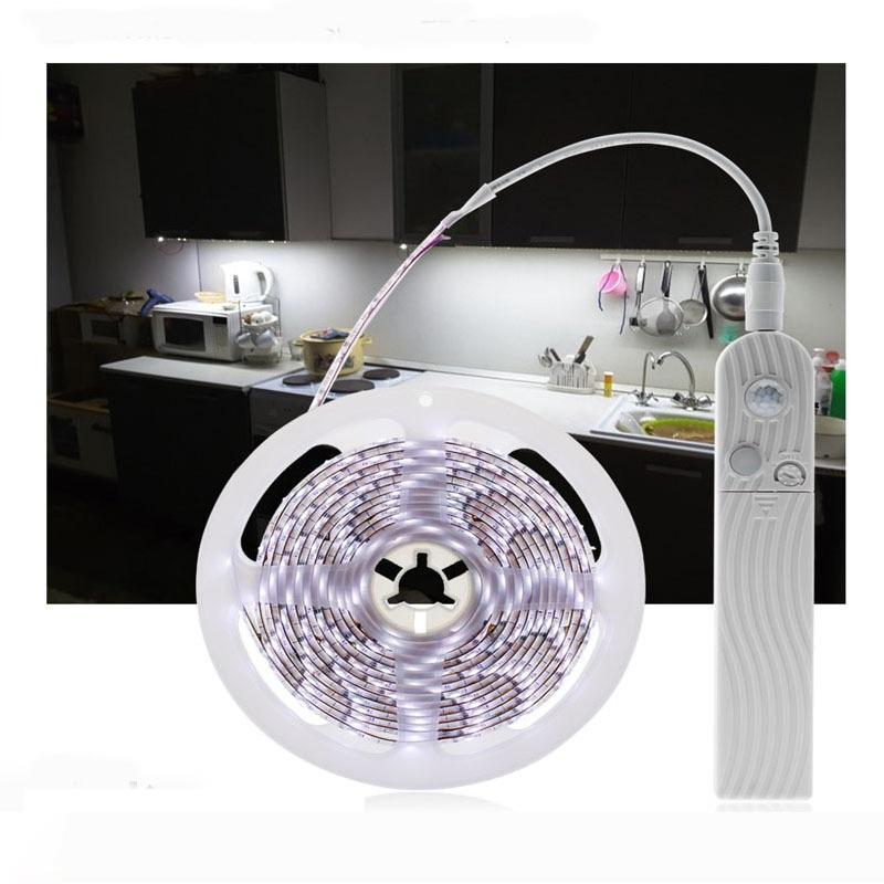 

LED Cabinet lights Strips USB Waterproof Motion Sensor LED Sthip dc 5v battery Light Up Cabinets Tape