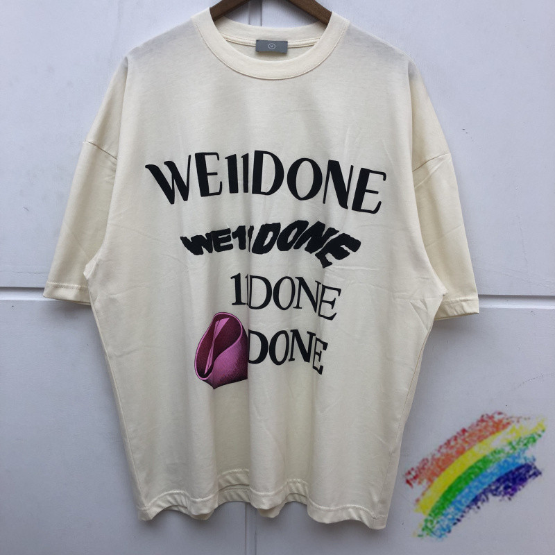 

Oversized Thick T shirt Men Women High Quality Streetwear Black Pink Loose T-shirt Tees, White;black