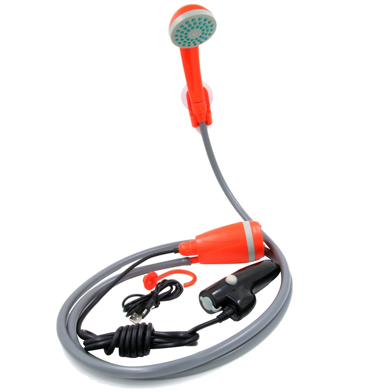 

New-Outdoor Showers USB Charging Portable Camper Showers Outdoor Shower, Orange