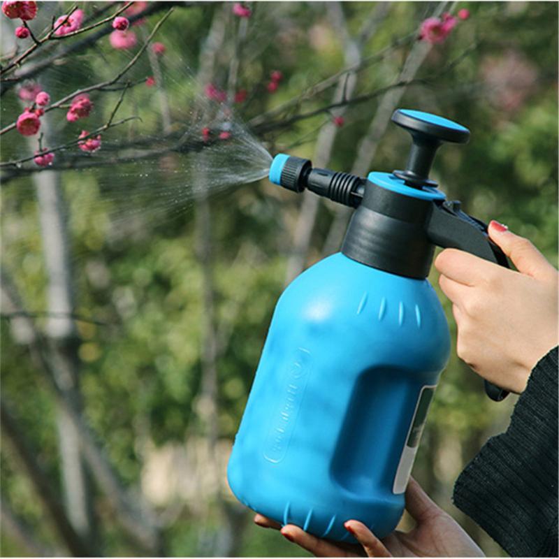 

VOGVIGO 1PC Plastic Blue 1.5/2L Horticultural Green Air Pressure Sprinkler Spray Kettle Gardening Tools