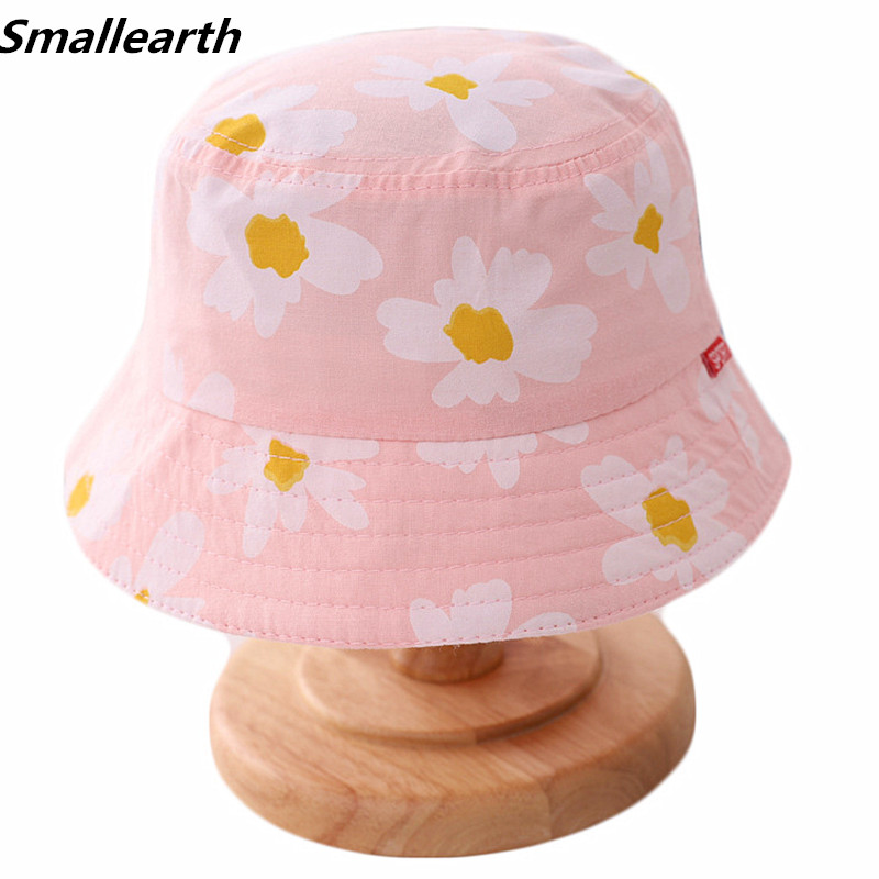

New Children Sun Hats Girls Summer Sunscreen Beach Hat Kids Cute Flower Bucket Hat Boy Summer Fisherman Hats Casual Baby Sun Cap, A6