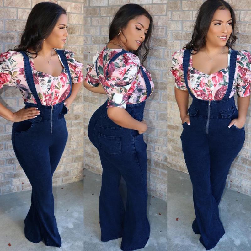 suspender jumpsuit plus size