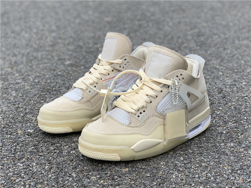 

With Box 4 Off Cream Sail White IV Men Women Muslin WMNS SPACE JAM Designer 4s Luxury Casual Shoes Size 36-47, Color-1