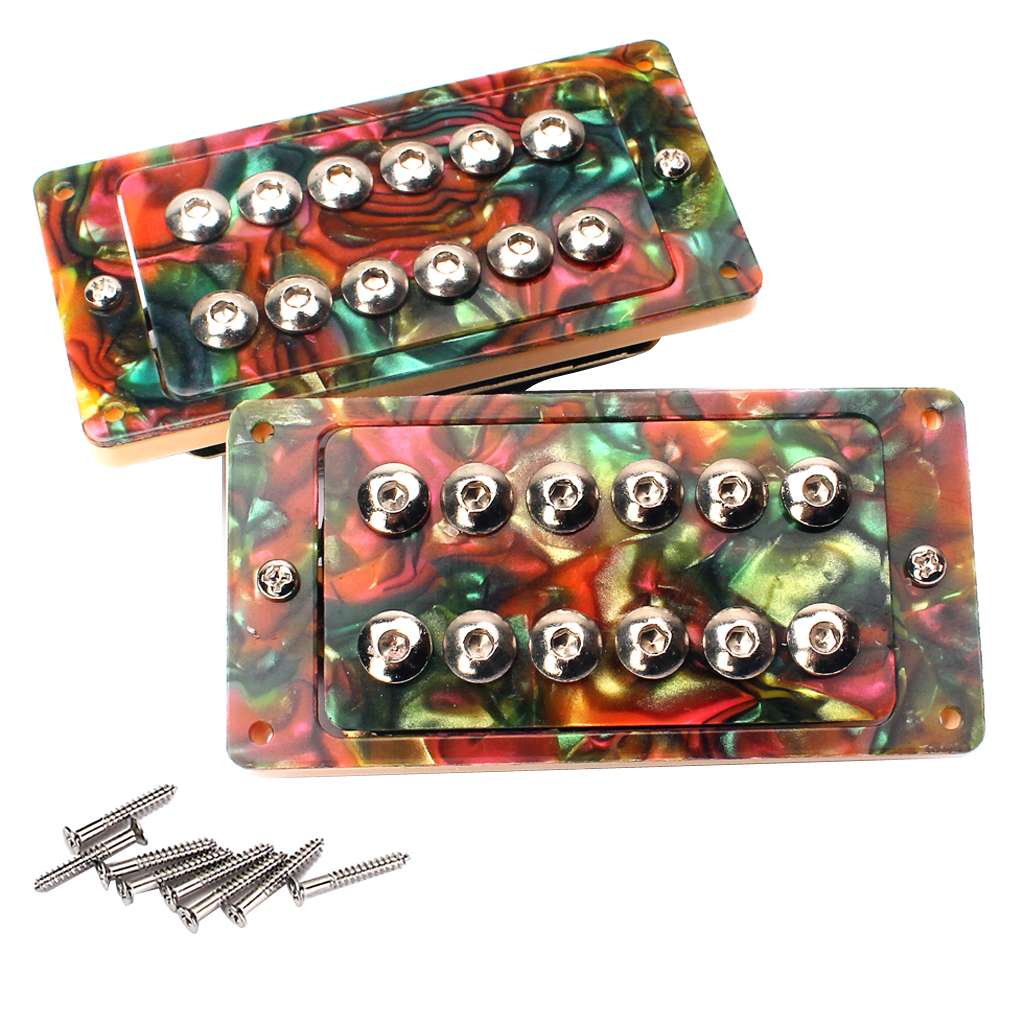 

2Pcs Electric Guitar Humbucker Pickups with Screws