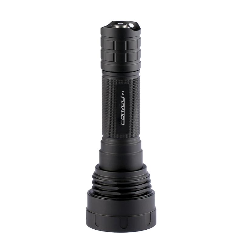

Convoy Z1 zoomable ,sst40 LED, 4modes / 12 groups