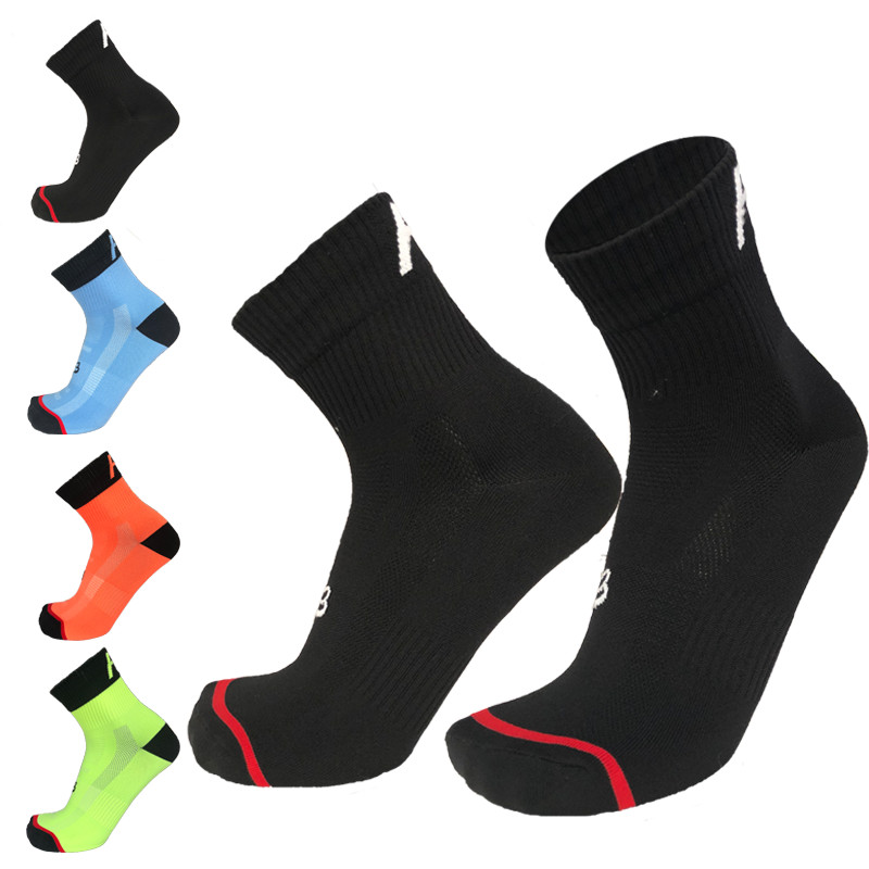 

Compression Cycling Socks Men Women Brand Bicycle Socks Professional Breathable Sports MTB Bike calcetines ciclismo hombre, Fx black