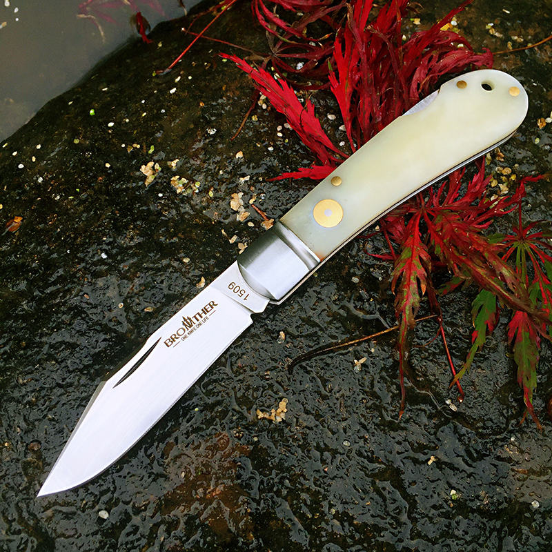 

BROTHER 1509N 60HRC pocket knife VG10 folding knives Tactical back lock folder EDC Tool Collection High Quality