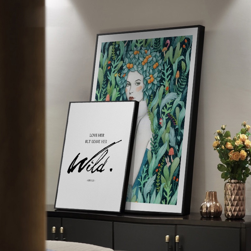 

Nordic Canvas Oil Painting Abstract Wall Art Light Luxury Girls Bedroom Wall Decorations Dinning Room Restaurant Decor Modern Wall Posters