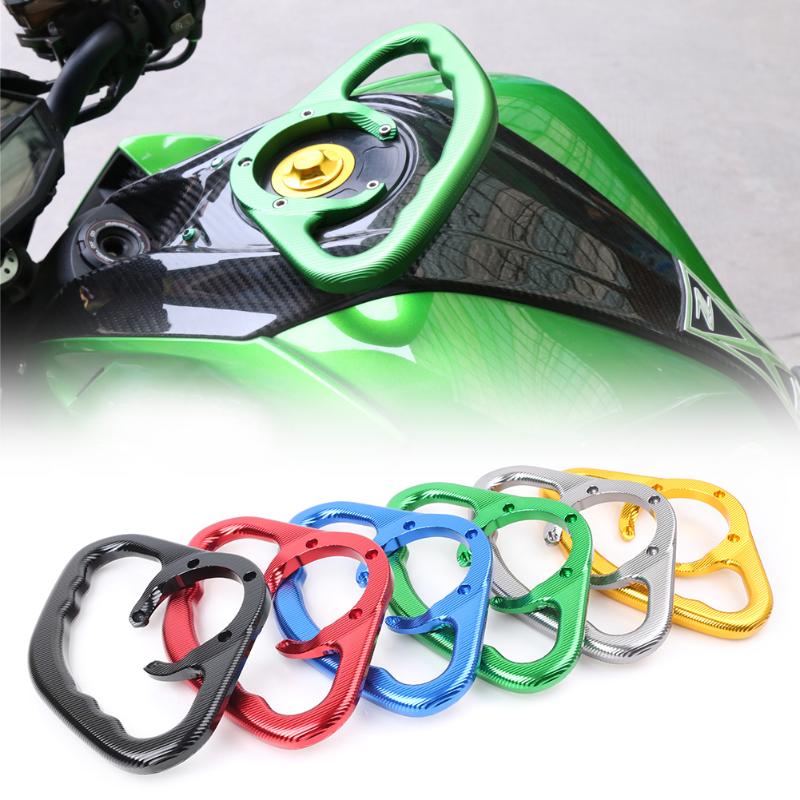 

CNC Motorcycle Passenger Hand Grip Tank For Ninja ZX14 ZX14R ZX6R ZX7RR ZX11 ZX10R Z1000 Versys 1000 650 Concours 14