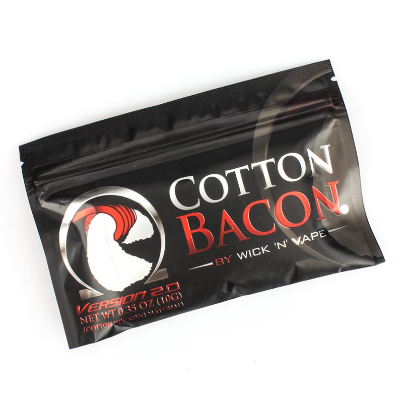

Silver Standard Cotton Bacon Made in China RDA RBA RDTA Atomizer Oil-Guiding Cotton Core Fitting DHL Free