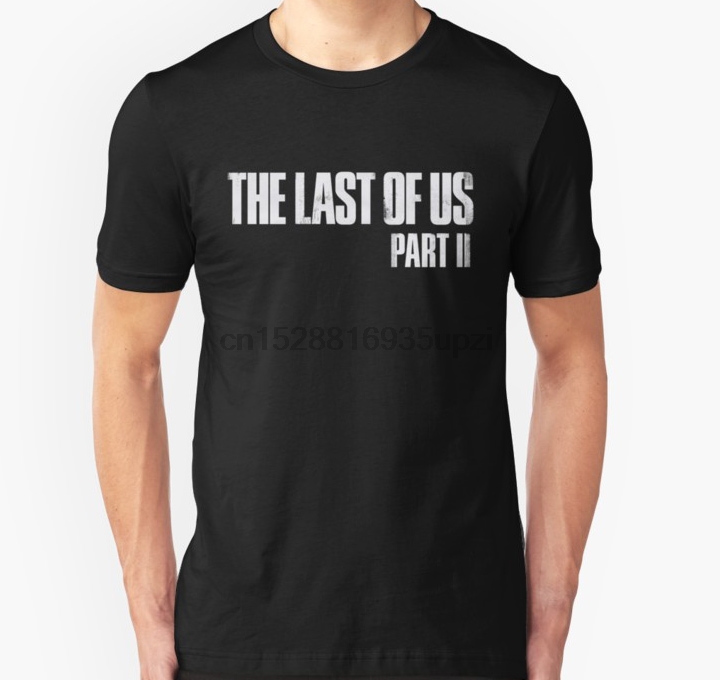 

Men tshirt The Last of Us Part 2 Unisex T Shirt women T-Shirt tees top, Black