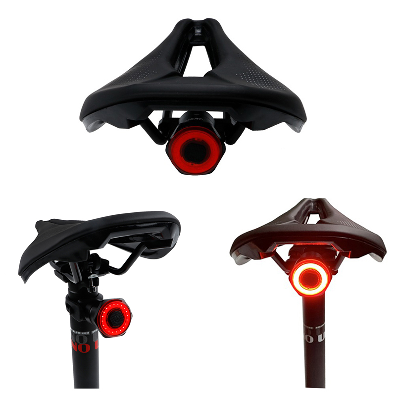 

MEROCA LED Waterproof Bicycle Lights USB Safety Waring Bike Rear Light Reflectors Rechargeable Taillight Cycling Lights