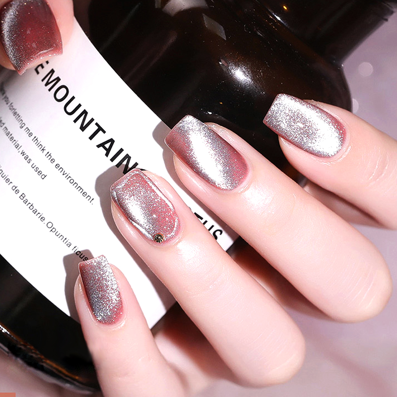 

New Arrivals Smoothie Crystal Cat Eye Gel No Need To Base UV Gel Polish Nail Art Manicure Magnetic Rod Wide Cat'sEye Effect DIY, Magneticsamll