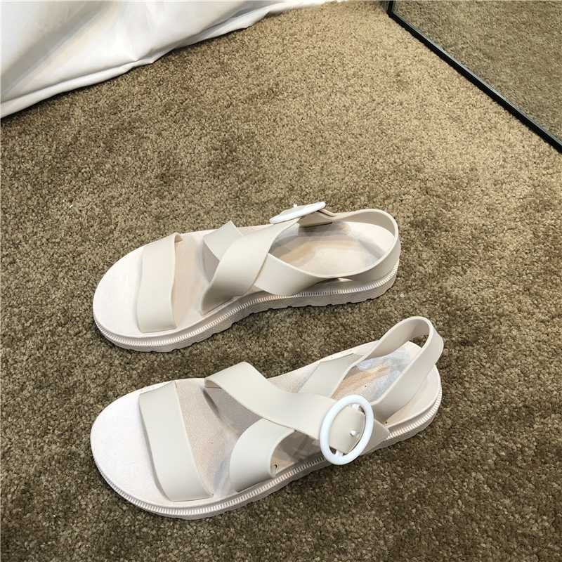 women's jelly fisherman sandals