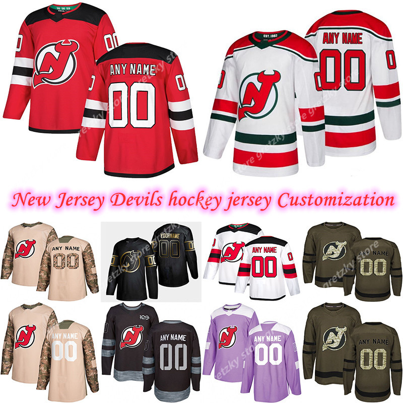 

Customization 2020 News New Jersey Devils Hockey Jerseys Multiple styles Mens 35 SCHNEIDER GREENE Custom Any Name Any Number Hockey Jerseys, Purple