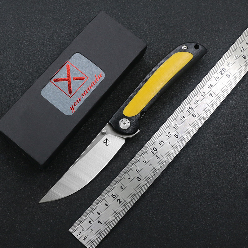 

magic YX-636 folding knife Ball bearing 14C28N blade G10 handle camping hunting Outdoor suvival pocket knives EDC knife