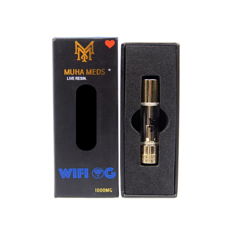 

Muha Meds Vape Cartridges 0.8ml Ceramic Coil Cartridge Empty Vape Pen Glass Tank