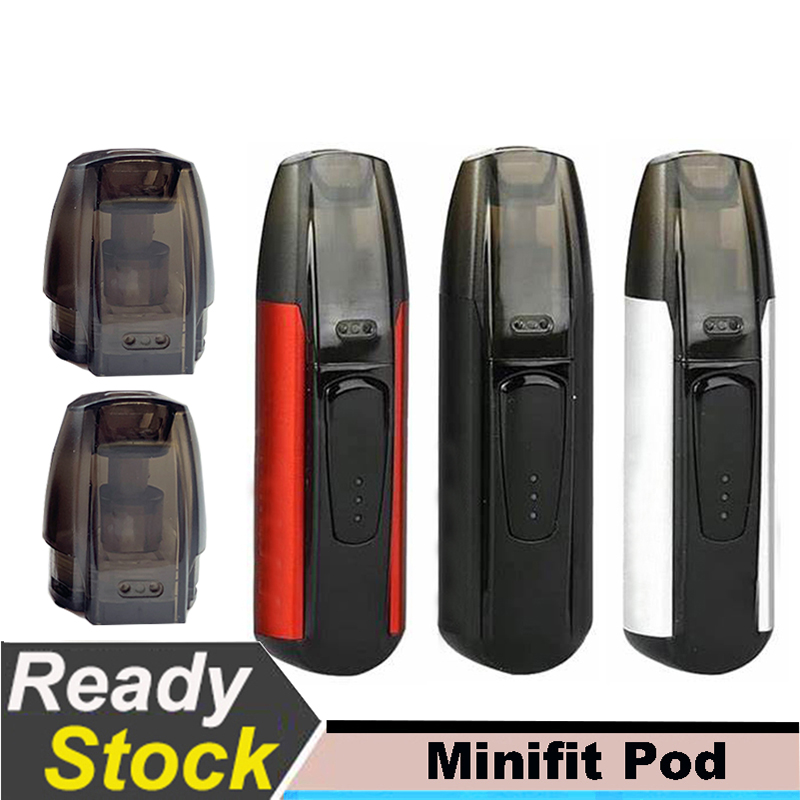 

Justfog MINIFIT Empty Pod Kits 370mAh Battery 1.5ml Mini Fit VAPE Pods Cartridge AIO COCO Vaporizer Kit