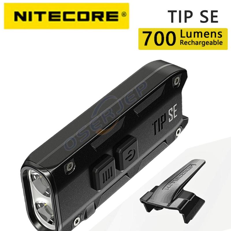 

Original NItecore TIP SE 700 Lumens 2 x P8 LED With Rechargeable Li-ion battery Dual-Core Metallic Keychain Light
