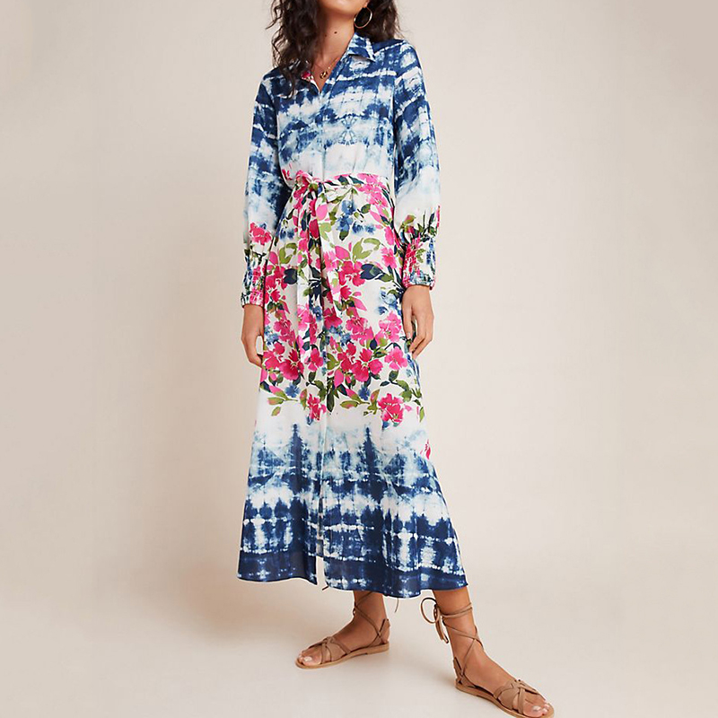 

Long Beach Cover up Shirt Robe de Plage Pareo Beach Dress Summer Kaftan Women suits Cover up Swimsuit Beachwear, Print
