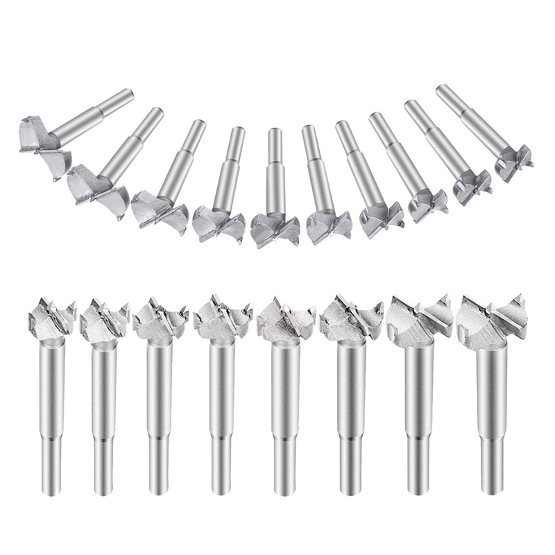 

18 Pcs15-40mm Woodworking Hole Saw, Forstner Bits Set Drilling Tool, Carbide Hole Saw Drill Bit Set for Wood Plastic Plywood