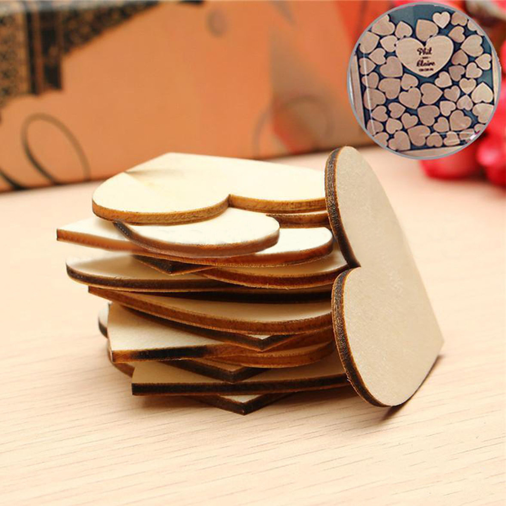 wooden craft hearts bulk