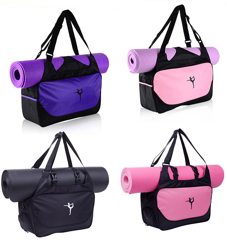 Large Capacity Yoga Mat Bag, Lightweight Sports Luggage Tote Bag, One