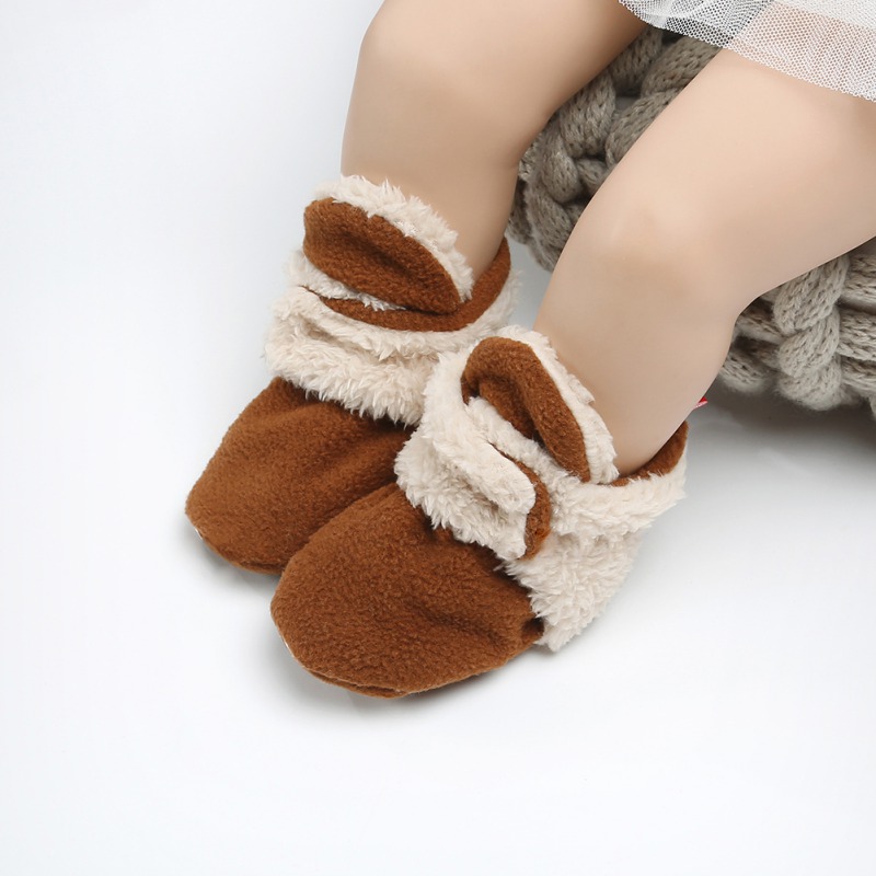 

Newborn Winter Warm baby First Walkers Infant Toddler Shoes Baby Moccasins for winter keep warm Hot Style Shoes, Qp