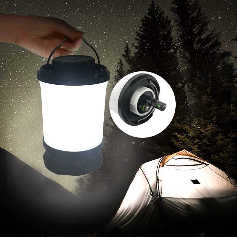 

MingRay high quality Camping Lantern 48 LED 500 lumen IP65 battery ultra bright portable Tent Light lamp with handle hook