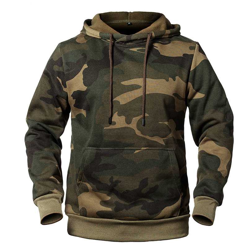 

2020 Camouflage Hoodies Men Fashion Sport Sweatshirt Outdoor Male Camo Hoody Jacket Autumn Winter Hoodie Mens Clothing, Black