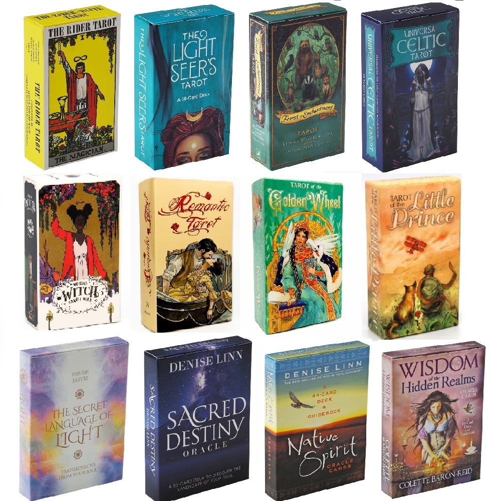 

78pcs The Little Prince Tarot Cards Oracle Deck Romantic Modern Witch Light Seer's Sacred Destiny Archangel With PDF Guidebook
