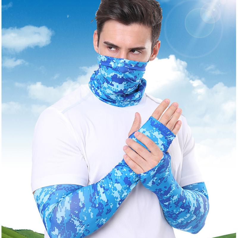 

Cycling Scarf Outdoor Anti UV Face Neck Gaiter Arm Sleeves Couple Sunscreen Hiking Fishing Scarf Cycle Neck Warmer Cover