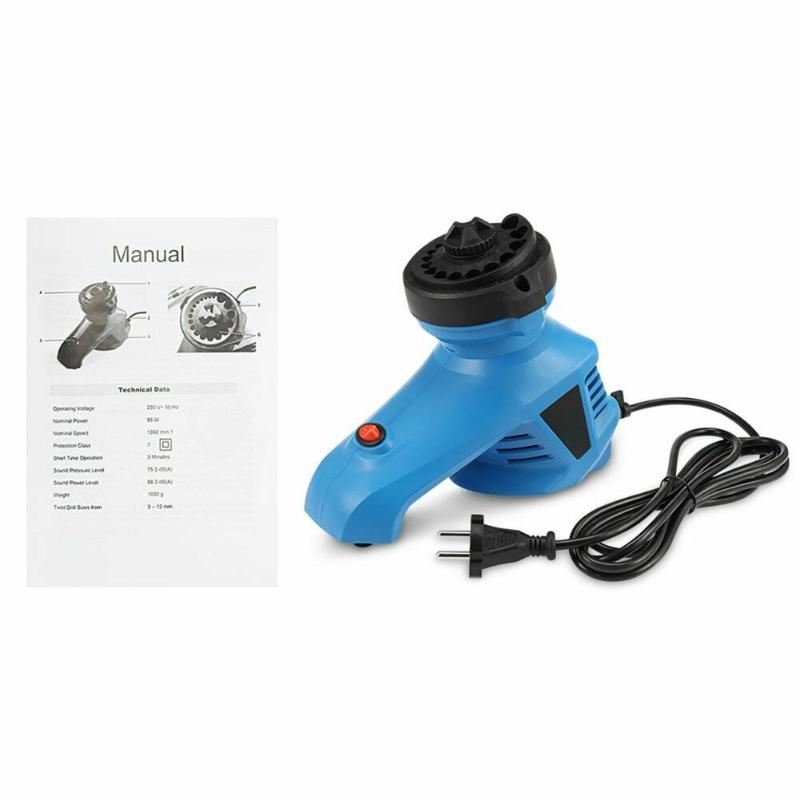 

HOT Household Drill Grinder Standard Twist Drill Bit 19 Hole Position NDS66