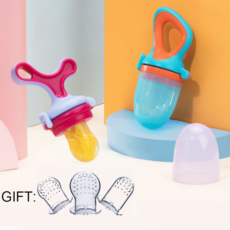 

Fresh Nibbler Baby Fruit Feeder Nipples Feeding Safe Baby Supplies Nipple Teat Pacifier Bottles