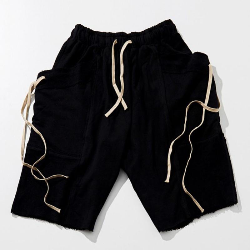 

High Quality Summer Thin Men Sports Shorts Comfortable Loose Solid Fitness Running Shorts Male Quick Drying Jogging Gym Pants, As photo