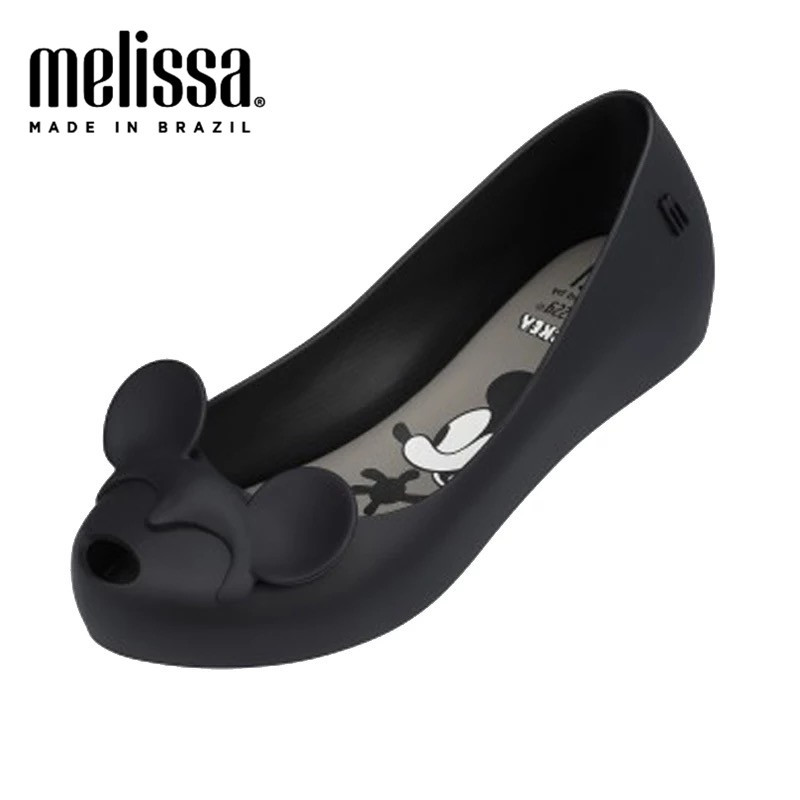 

Melissa Mel Ultragirl 2020 Melissa Shoes For Women Flat Sandals Women Jelly Shoes Adult Sandals Female Shoes Y200620, Black
