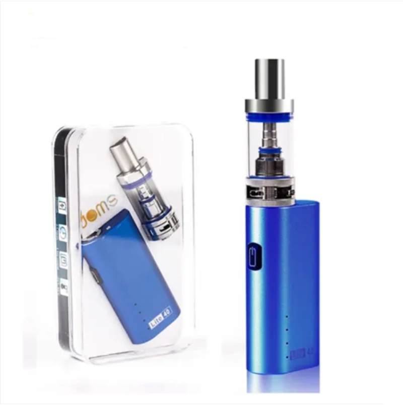 

High Quality Lite 40 Starter kits Jomo 40w box mod bulit-in 2200mAh battery vaporizer kit 3ml Lite tank e cigs cigarettes vapor