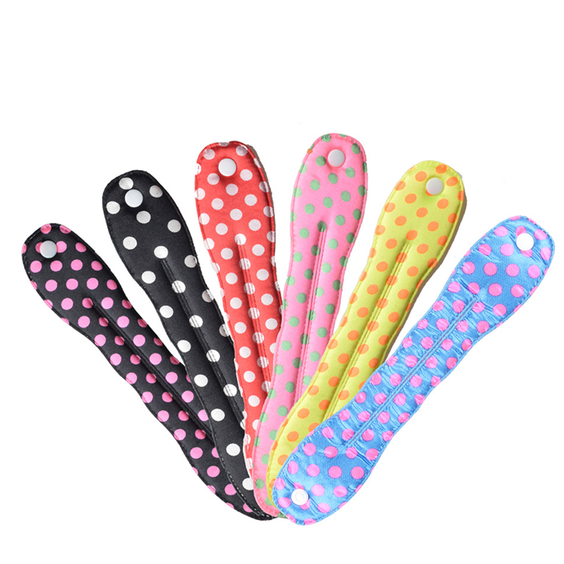 

Dot Sponge Roller Bun Clip Maker Hair Styling Tools Colorful Hair Curler High Density Sponge With Bent Wire Feeder