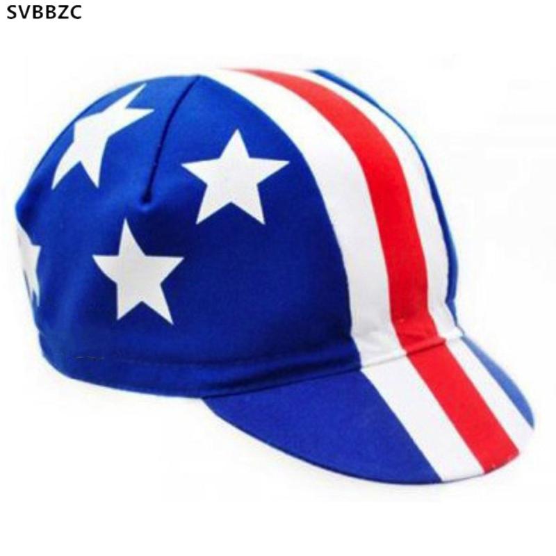 

USA Sport Cycling Caps Sunproof Team Polyester Bike Hat Men Breathable Quick-Dry Bicycle